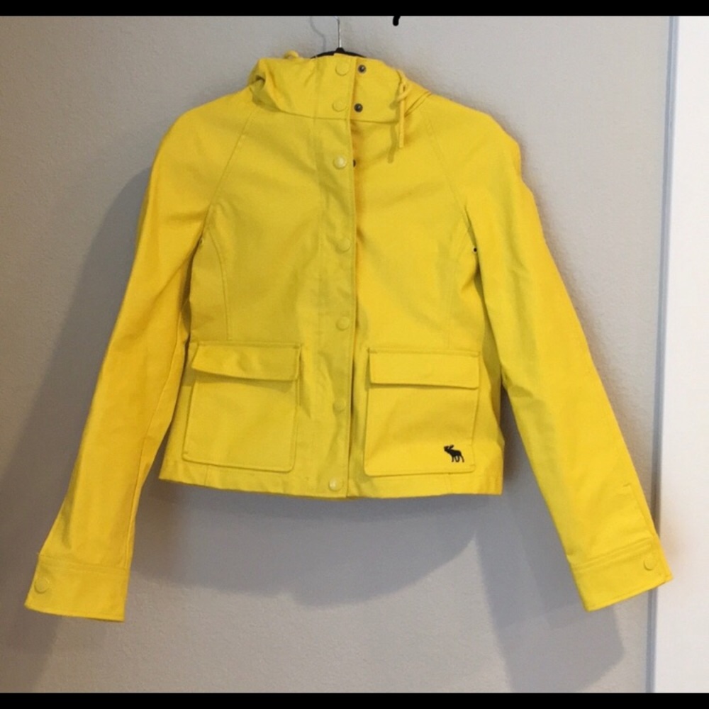Small Yellow Rain Coat